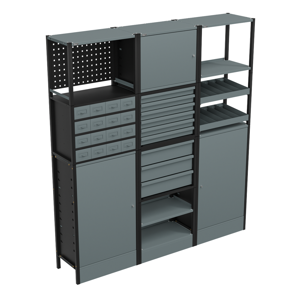 Modular Storage System Combo 1.74m APMRSTACK1