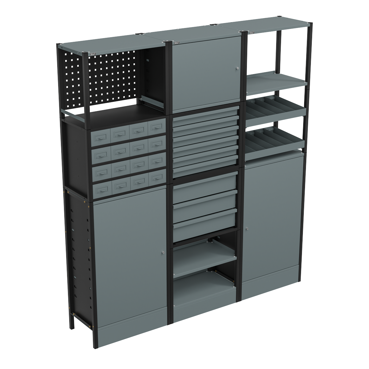Modular Storage System Combo 1.74m APMRSTACK1