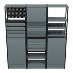 Modular Storage System Combo 1.74m APMRSTACK1