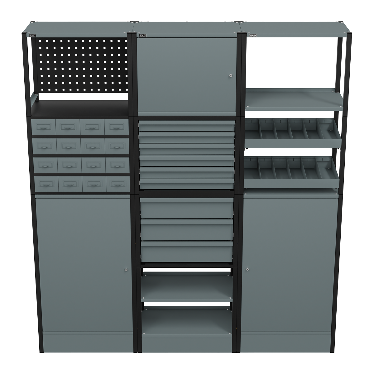 Modular Storage System Combo 1.74m APMRSTACK1
