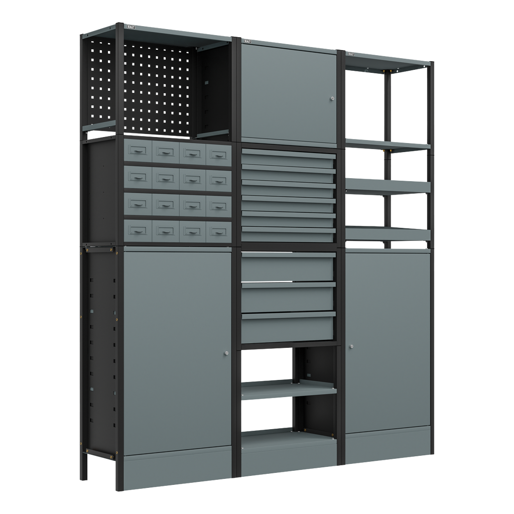 Modular Storage System Combo 1.74m APMRSTACK1