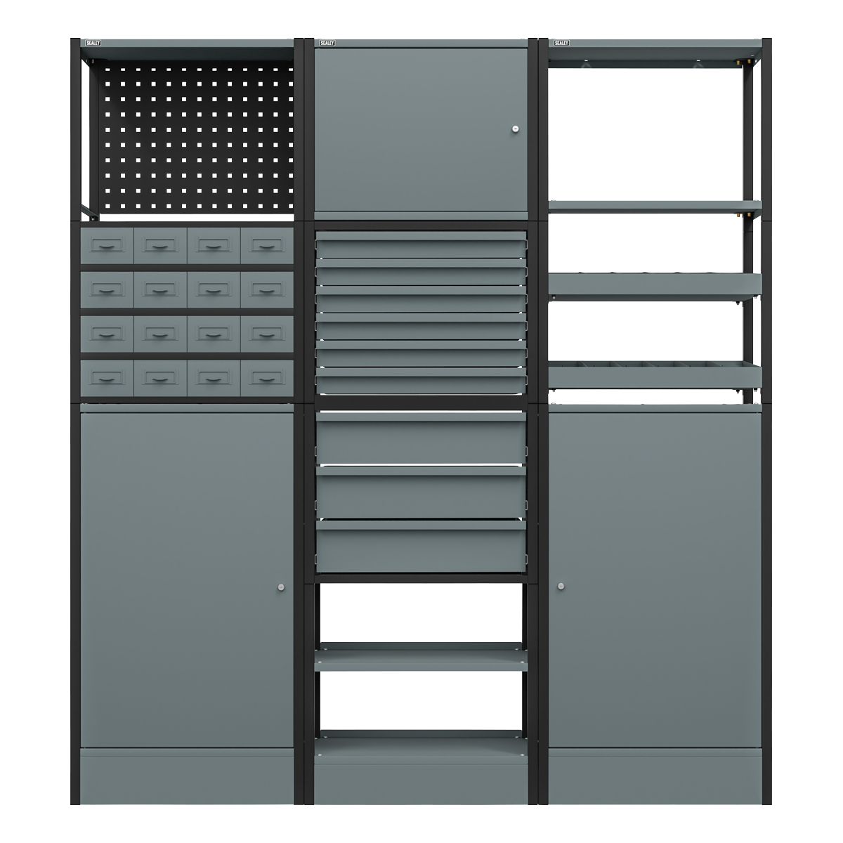 Modular Storage System Combo 1.74m APMRSTACK1