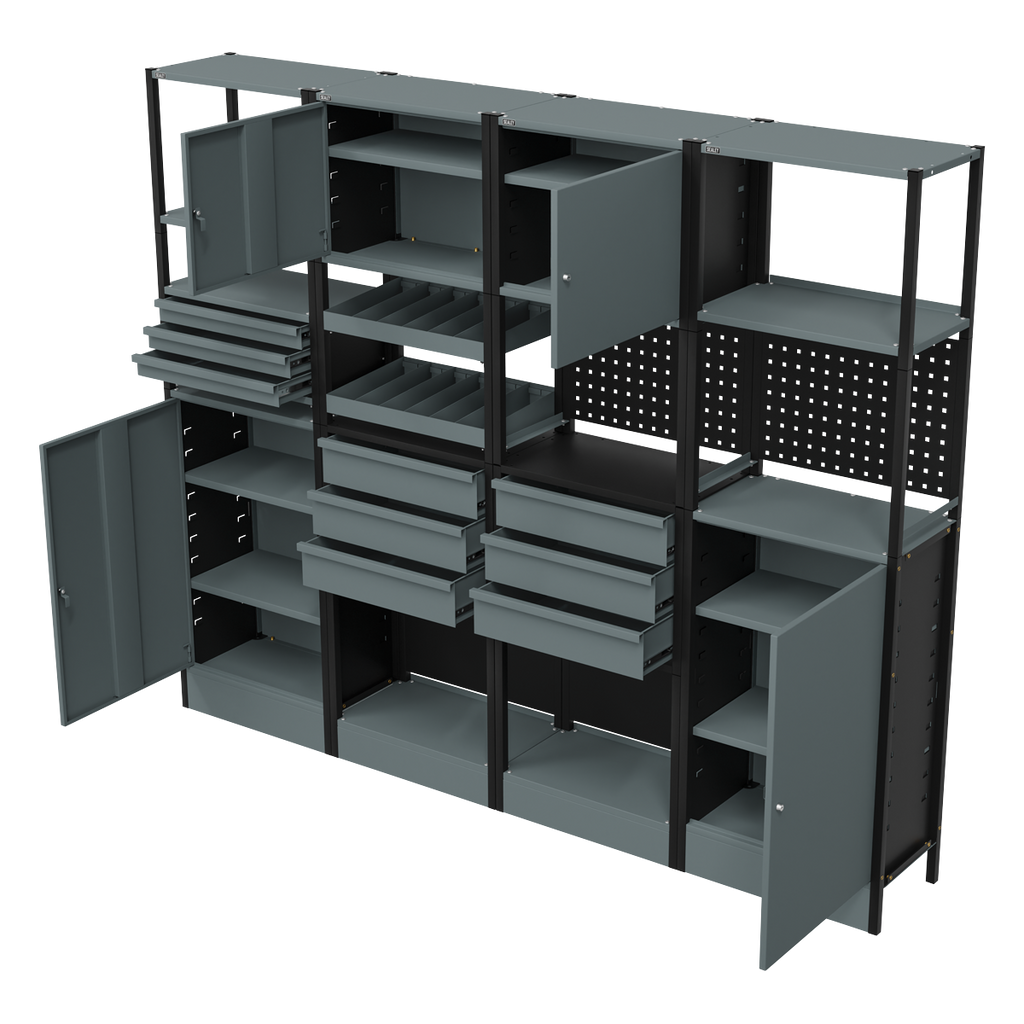 Modular Storage System Combo 2.32m APMRSTACK2