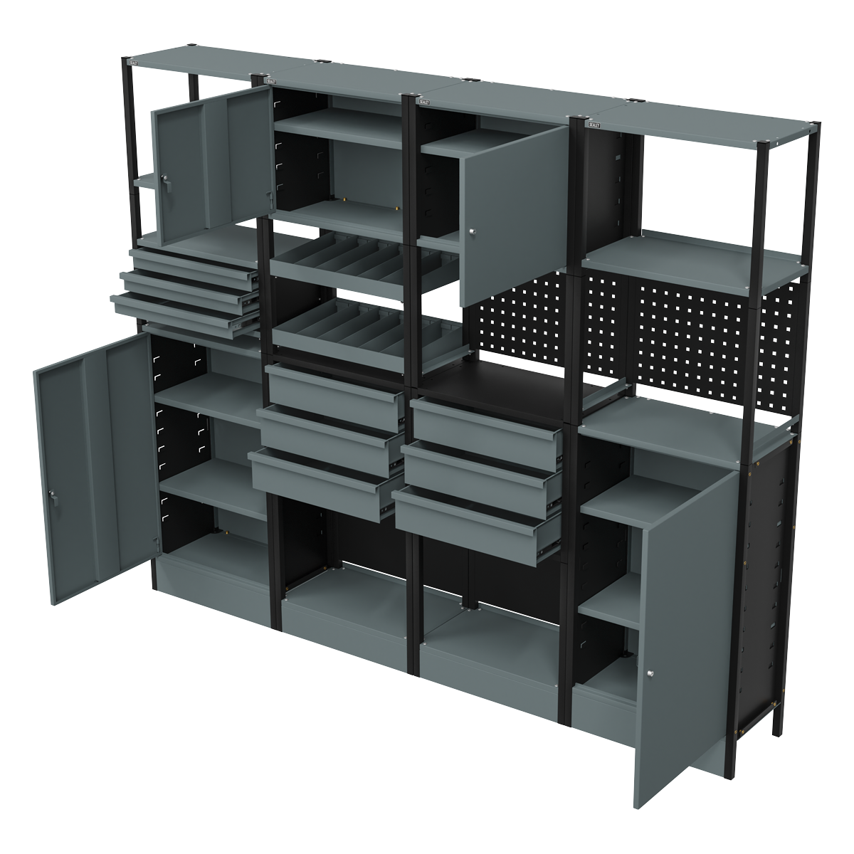 Modular Storage System Combo 2.32m APMRSTACK2