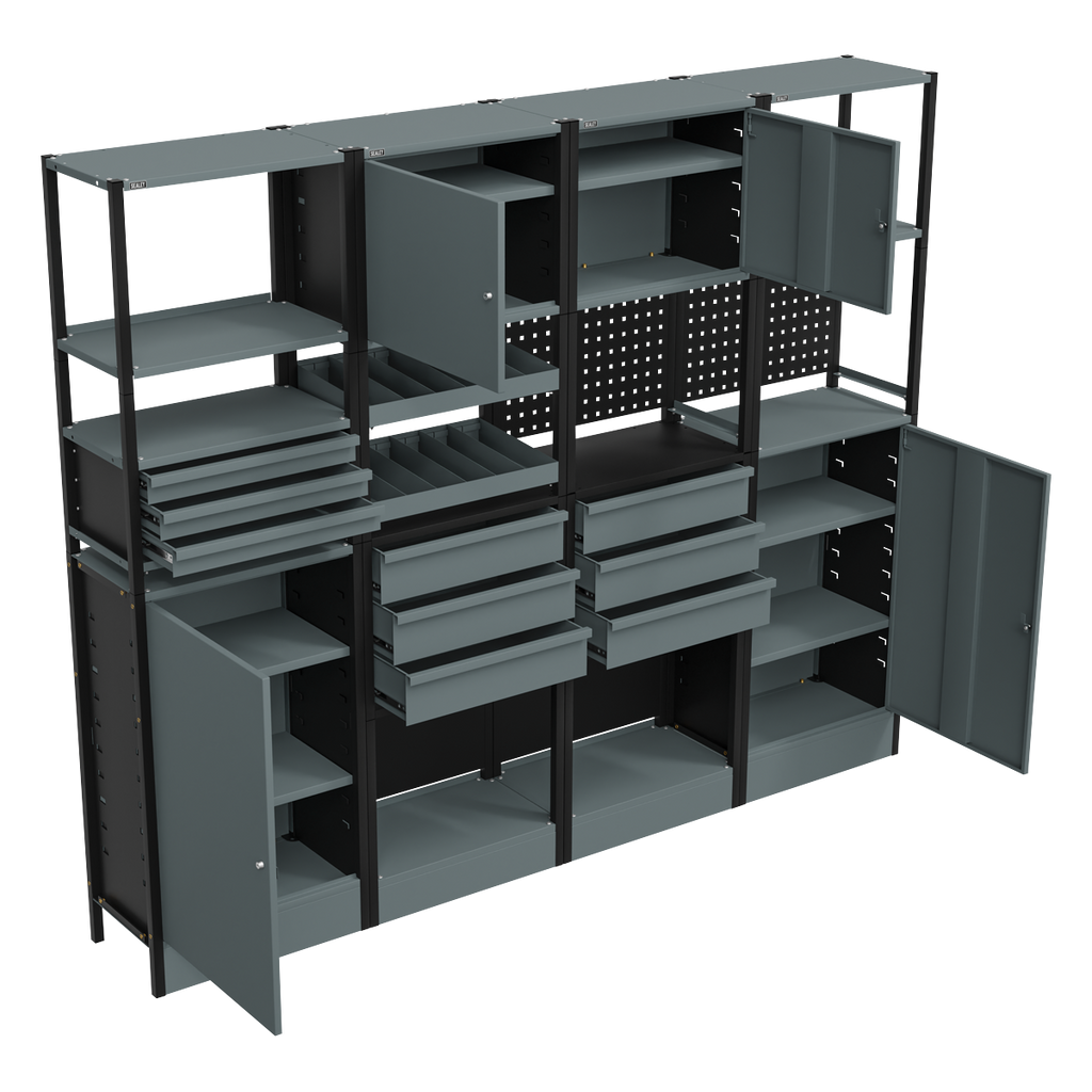 Modular Storage System Combo 2.32m APMRSTACK2