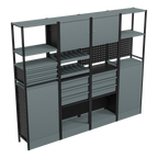 Modular Storage System Combo 2.32m APMRSTACK2