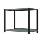 Modular Storage Top Unit 2 Shelves 580mm APMRT2