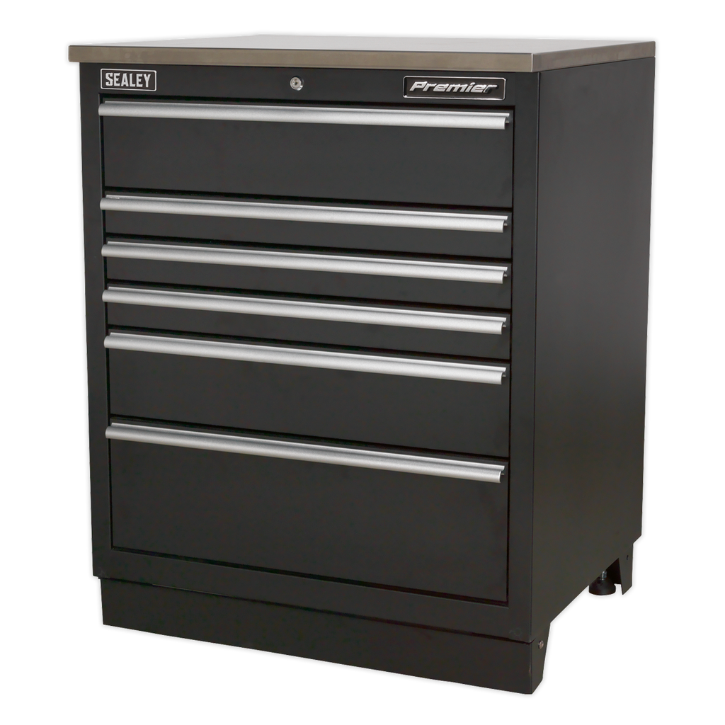 Heavy-Duty Modular Floor Cabinet 6 Drawer 775mm APMS03