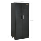 Heavy-Duty Modular Full Height Floor Cabinet 2 Door 930mm APMS05