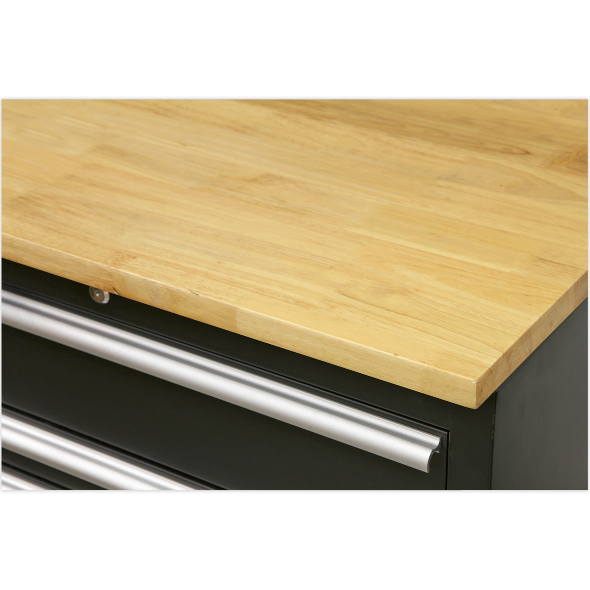 Storage System with Hardwood Worktop 2.48m APMSCOMBO1W