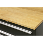 Storage System with Hardwood Worktop 3.26m APMSCOMBO2W
