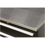 Storage System with Stainless Worktop 3.26m APMSCOMBO2SS