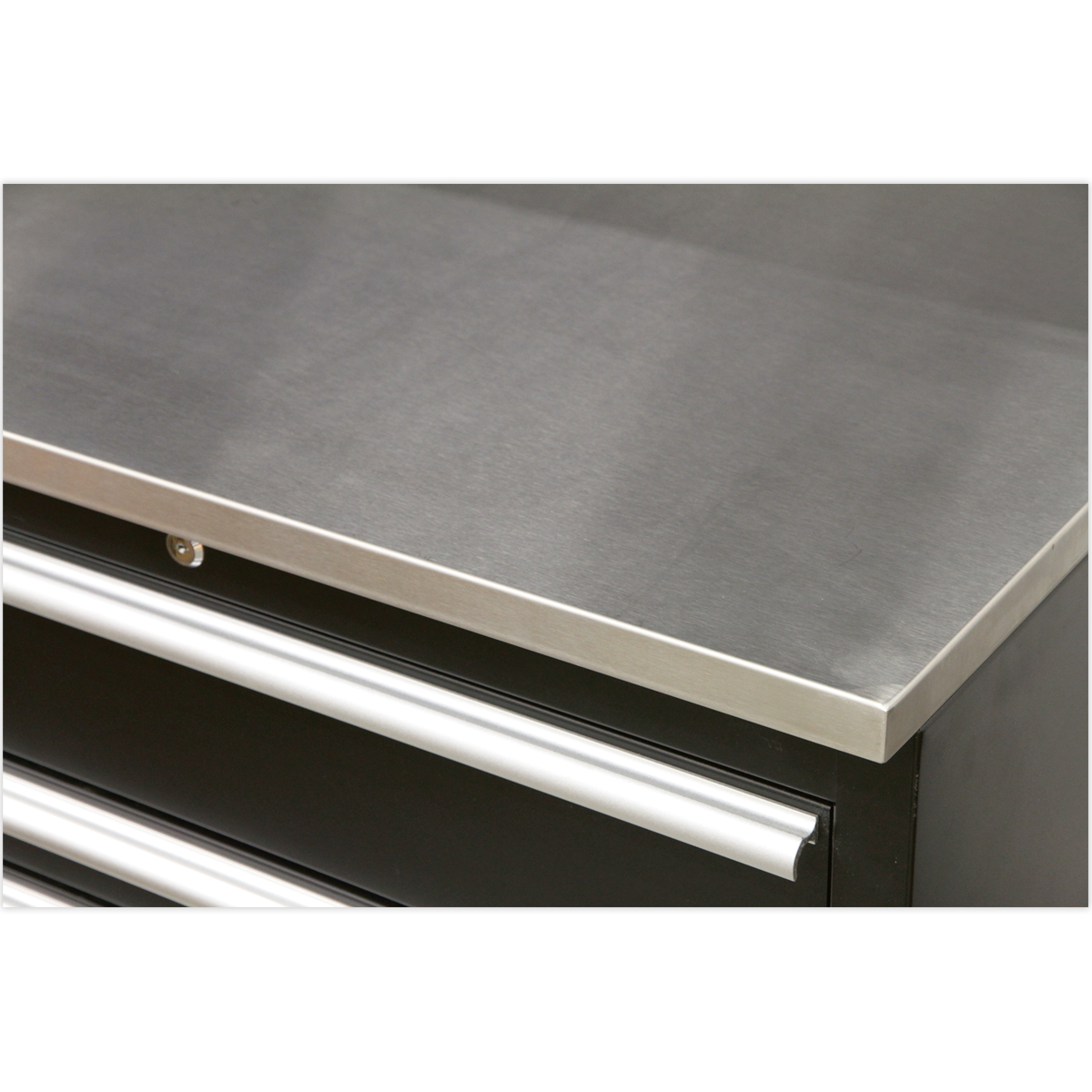 Corner Storage System with Stainless Worktop 1.71m APMSCOMBO6SS