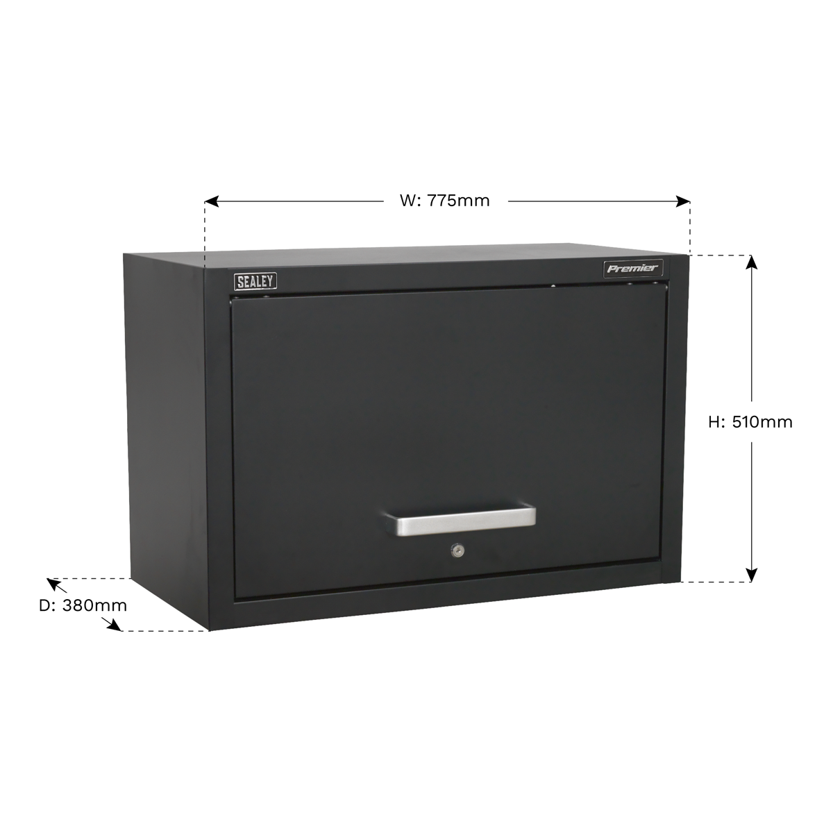 Heavy-Duty Modular Wall Cabinet 775mm APMS13