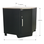 Heavy-Duty Modular Corner Floor Cabinet 930mm APMS15
