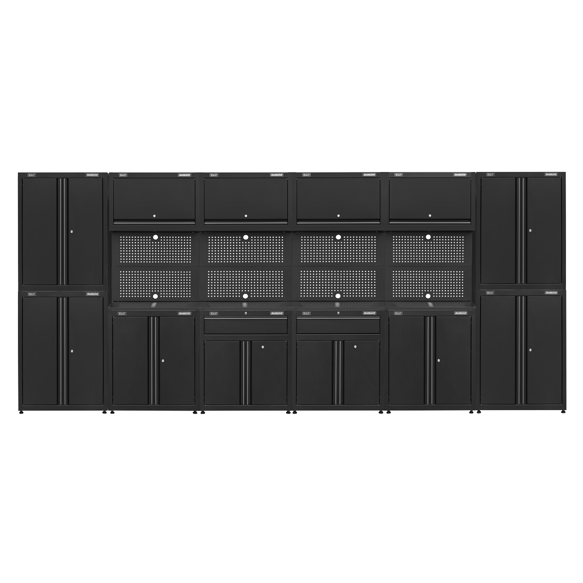 Rapid-Fit Modular Garage Storage System 4.6m APMS16HFP