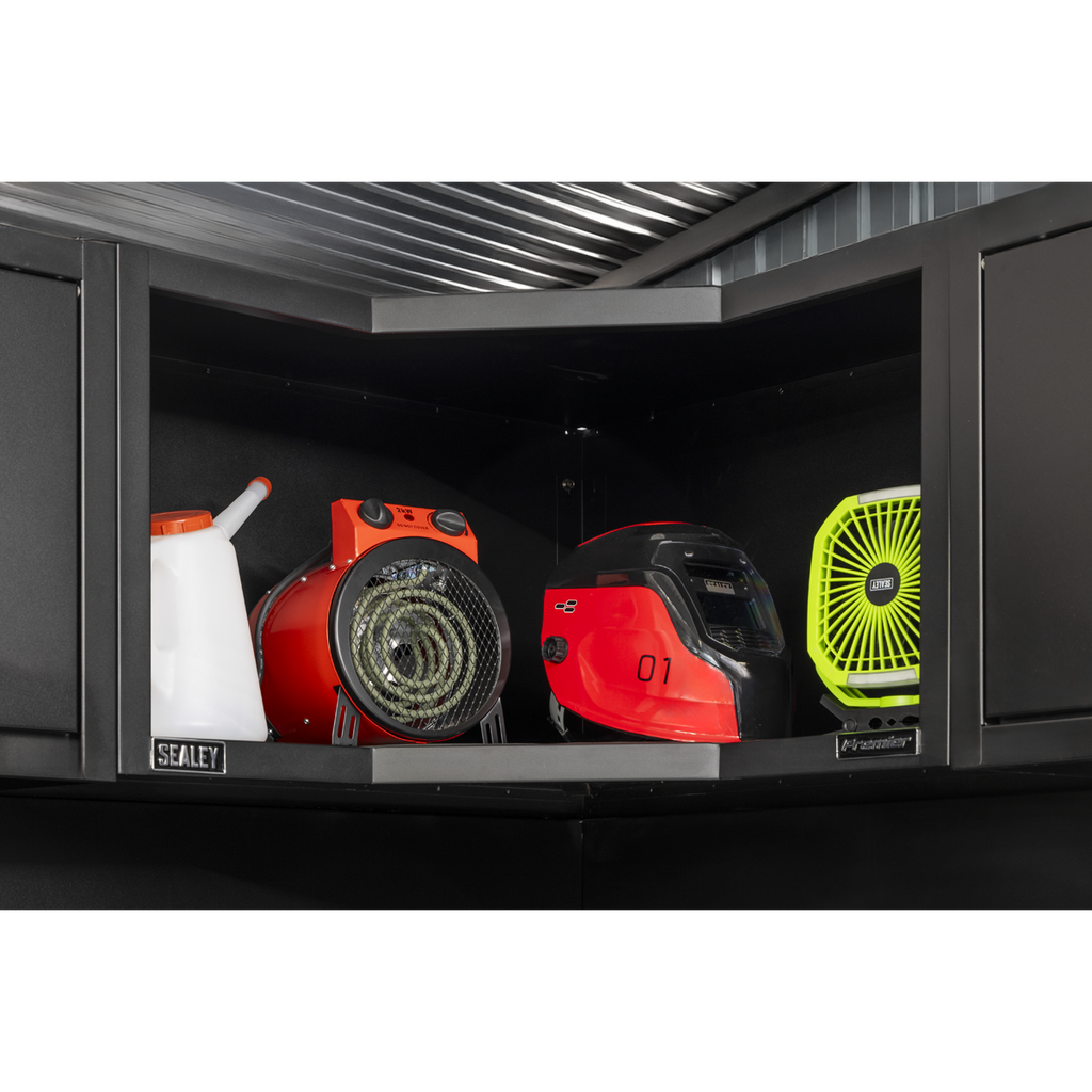 Heavy-Duty Modular Corner Wall Cabinet 930mm APMS16