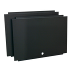 Corner Storage System with Stainless Worktop 1.71m APMSCOMBO6SS