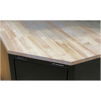 Hardwood Corner Worktop 930mm APMS18