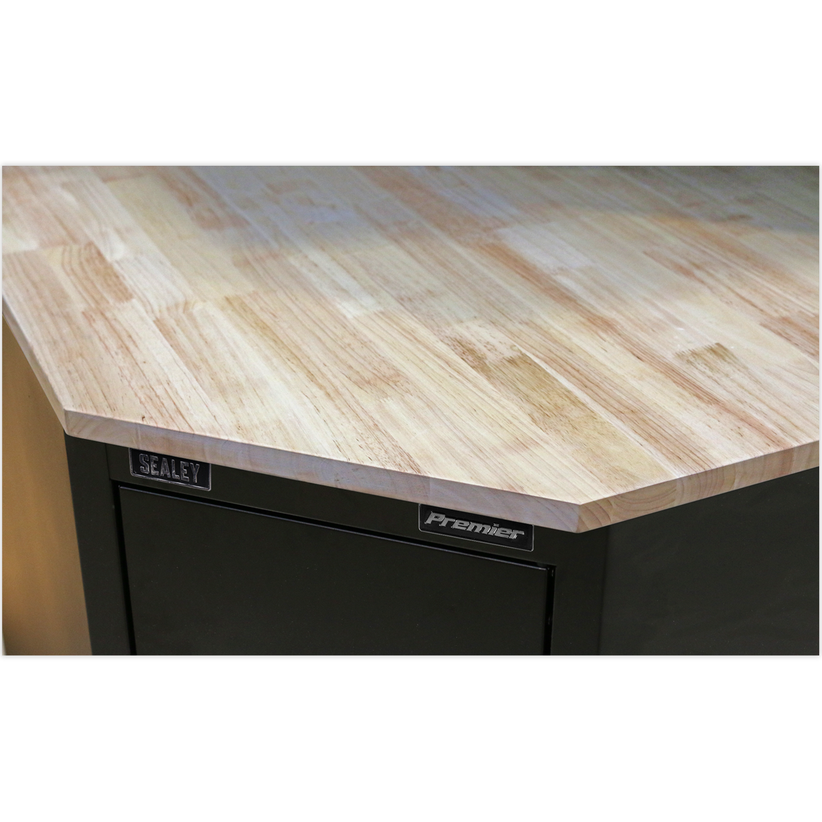 Hardwood Corner Worktop 930mm APMS18