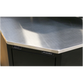 Stainless Steel Corner Worktop 930mm APMS19