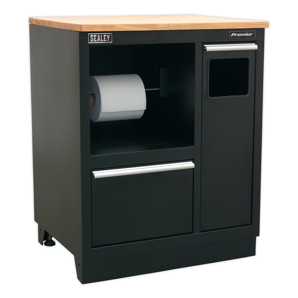 Corner Storage System with Stainless Worktop 1.71m APMSCOMBO6SS