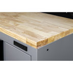 Rubber Wood Worktop 1360mm APMS30WB