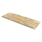 Rubber Wood Worktop 1360mm APMS30WB
