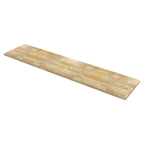 Rubber Wood Worktop 2040mm APMS30WC