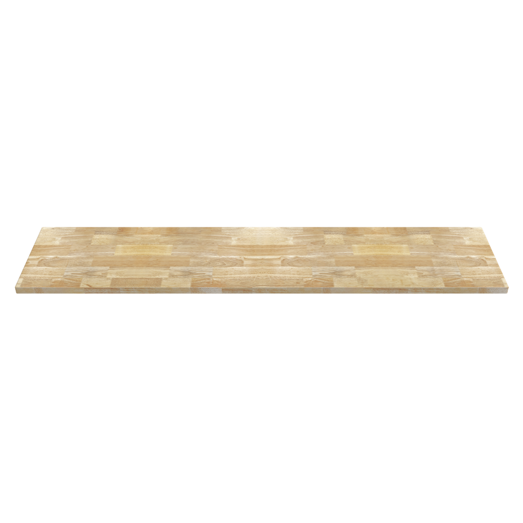 Rubber Wood Worktop 2040mm APMS30WC