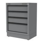 Modular Cabinet 4 Drawer 680mm APMS38BE