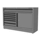 Modular Floor Cabinet 7 Drawer & Cupboard Combination 1360mm APMS41BE