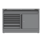 Modular Floor Cabinet 7 Drawer & Cupboard Combination 1360mm APMS41BE