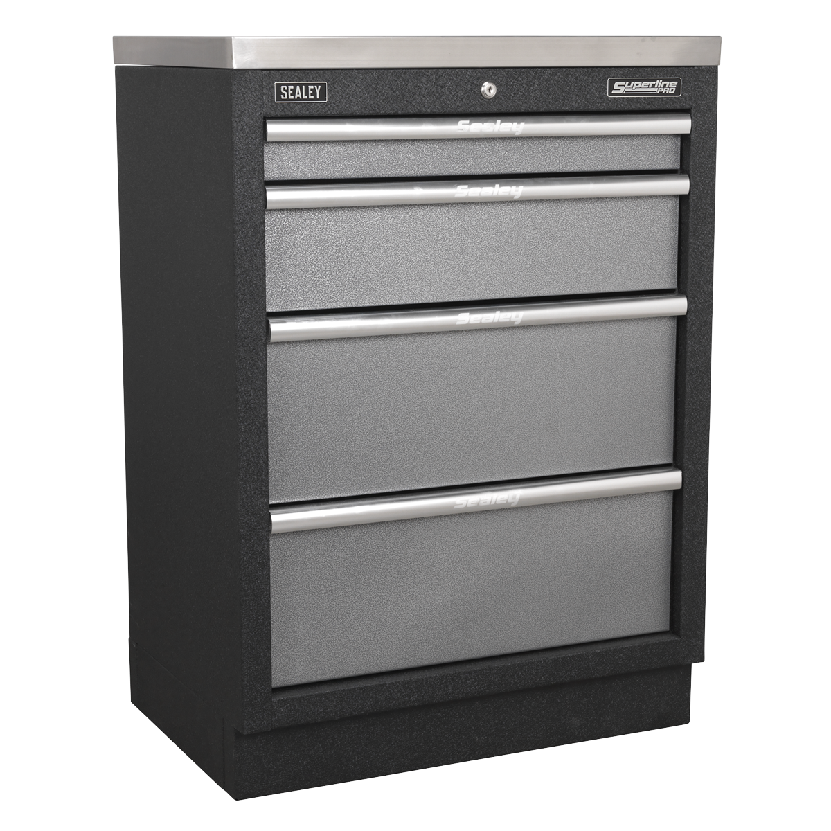 Storage System with Pressed Wood Worktop 4.92m APMSSTACK17W