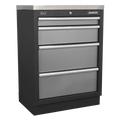 Modular Cabinet 4 Drawer 680mm APMS51