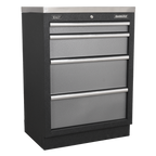 Modular Cabinet 4 Drawer 680mm APMS51
