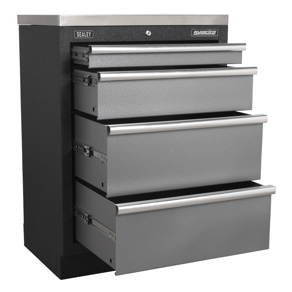 Modular Cabinet 4 Drawer 680mm APMS51