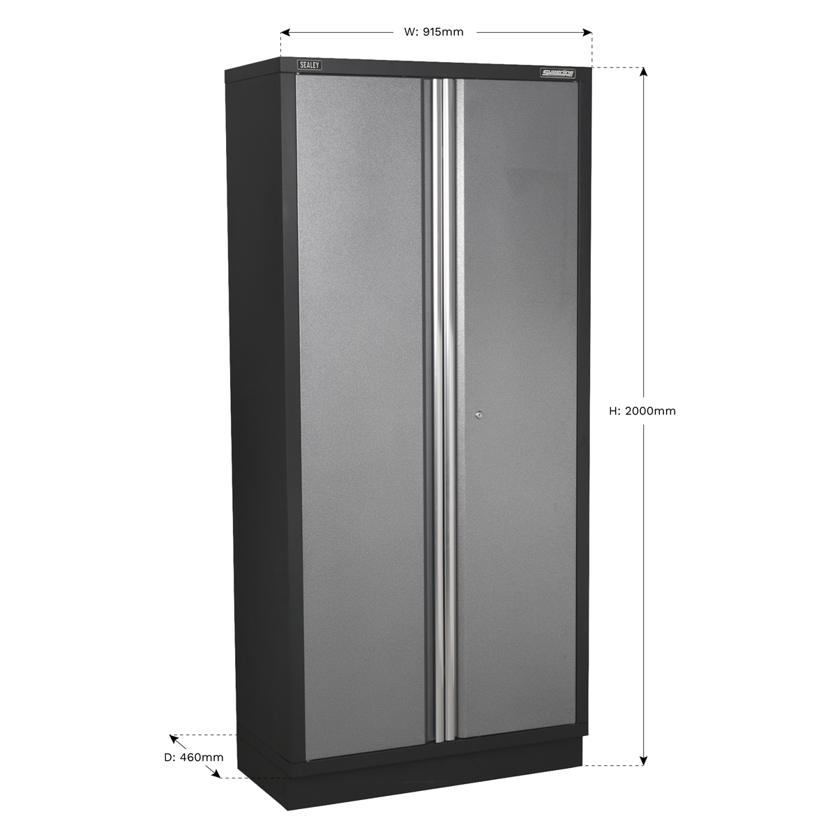 Modular Full Height Floor Cabinet 2 Door 915mm APMS56