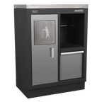 Storage System with Wood Worktop 4.92m APMSSTACK01W