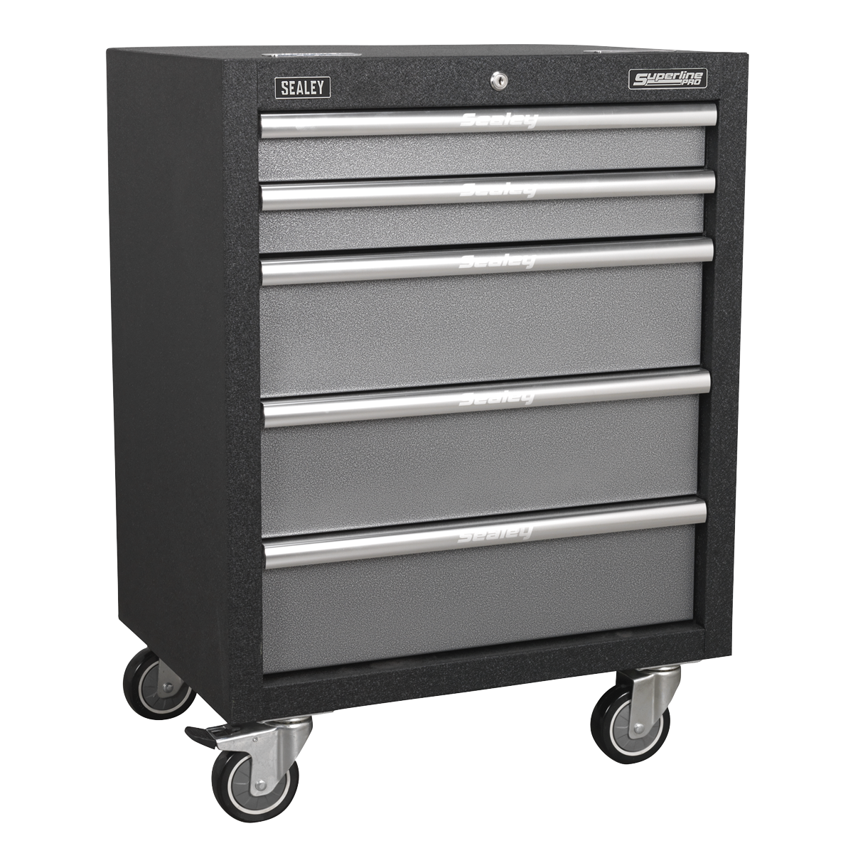 Storage System with Stainless Worktop 4.92m APMSSTACK01SS
