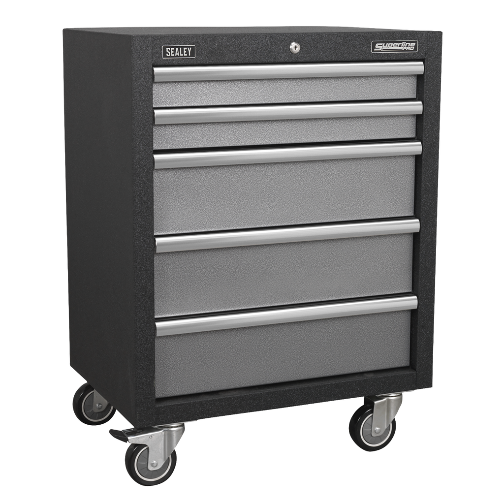Storage System with Stainless Worktop 4.92m APMSSTACK17SS