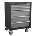 Storage System with Stainless Worktop 4.92m APMSSTACK17SS