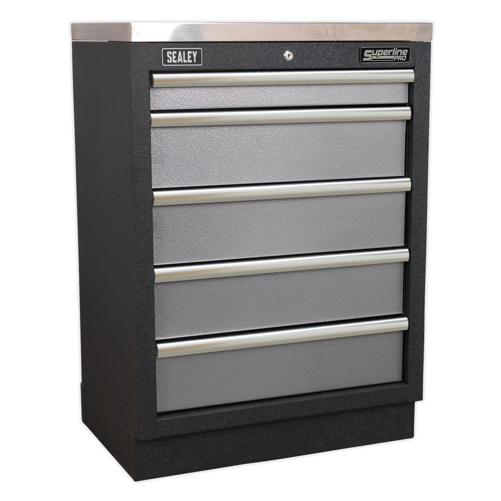 Storage System with Wood Worktop 4.92m APMSSTACK01W