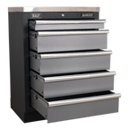 Modular Cabinet 5 Drawer 680mm APMS59