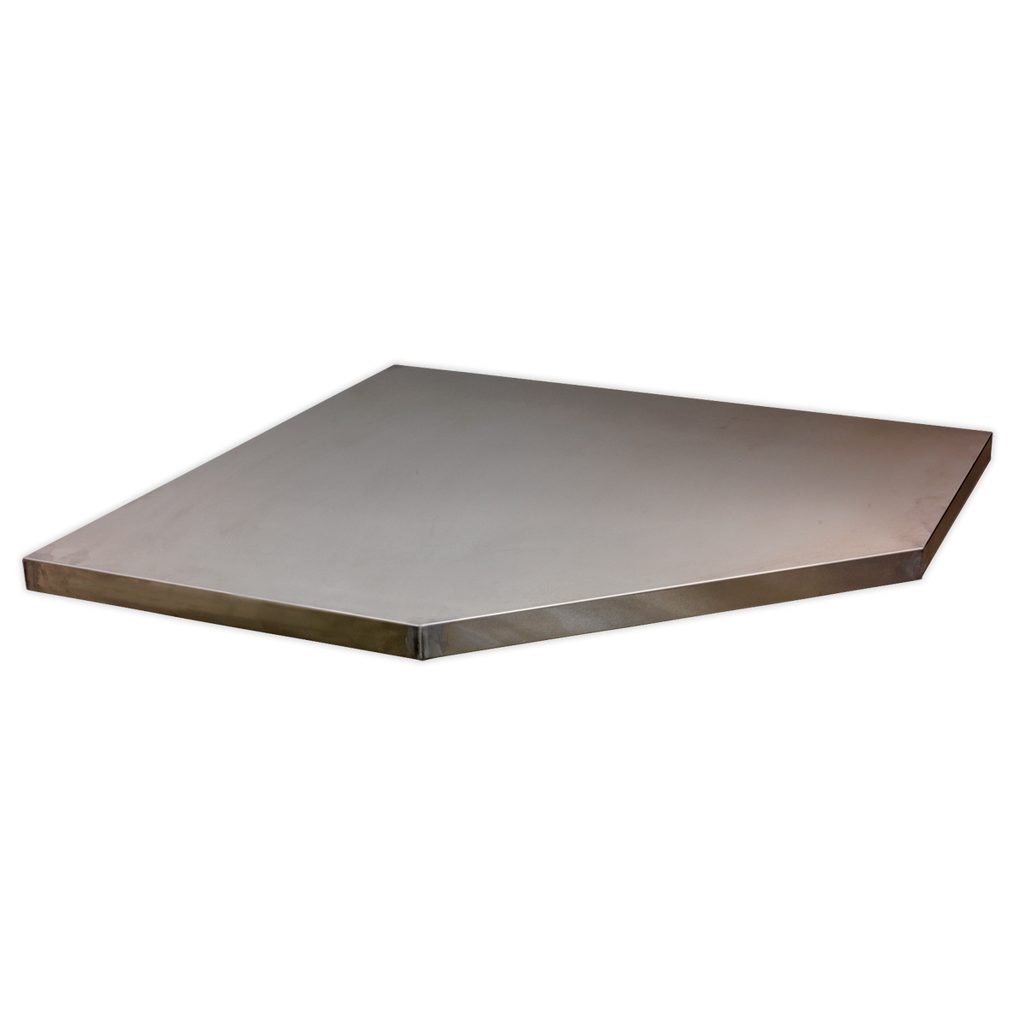 Stainless Steel Worktop for Modular Corner Cabinet 865mm APMS60SS
