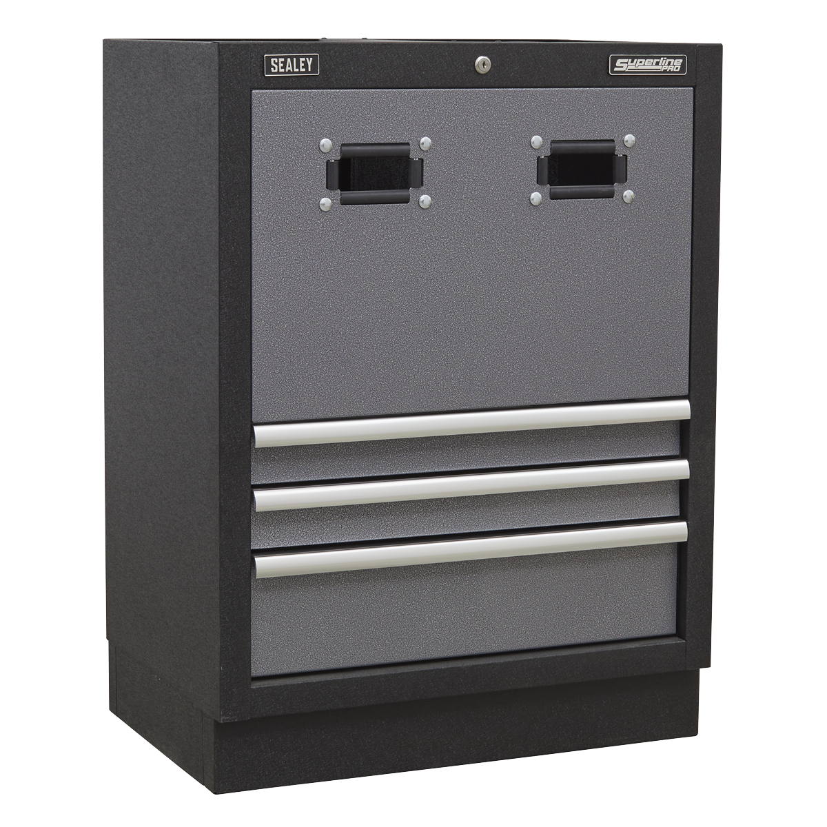 Storage System with Pressed Wood Worktop 4.92m APMSSTACK16W
