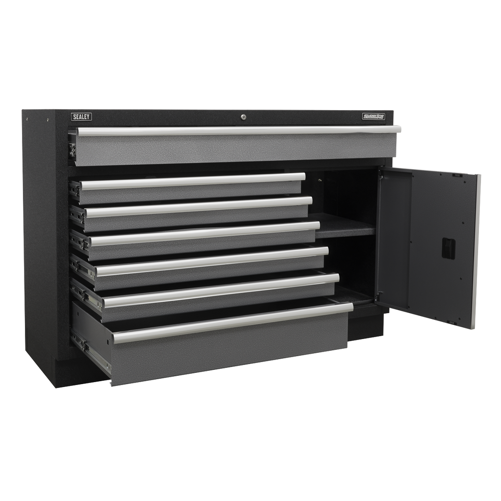 Modular Floor Cabinet 7 Drawer 1360mm APMS64