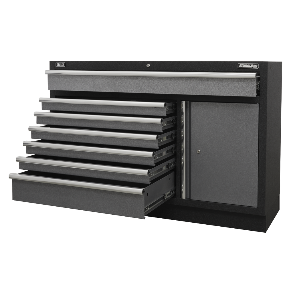 Modular Floor Cabinet 7 Drawer 1360mm APMS64