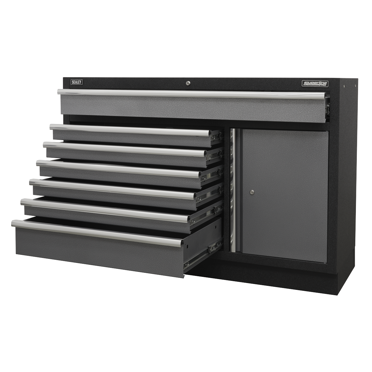 Modular Floor Cabinet 7 Drawer 1360mm APMS64