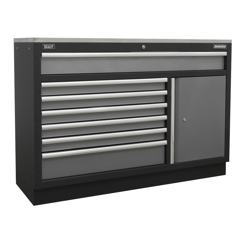Modular Floor Cabinet 7 Drawer 1360mm APMS64